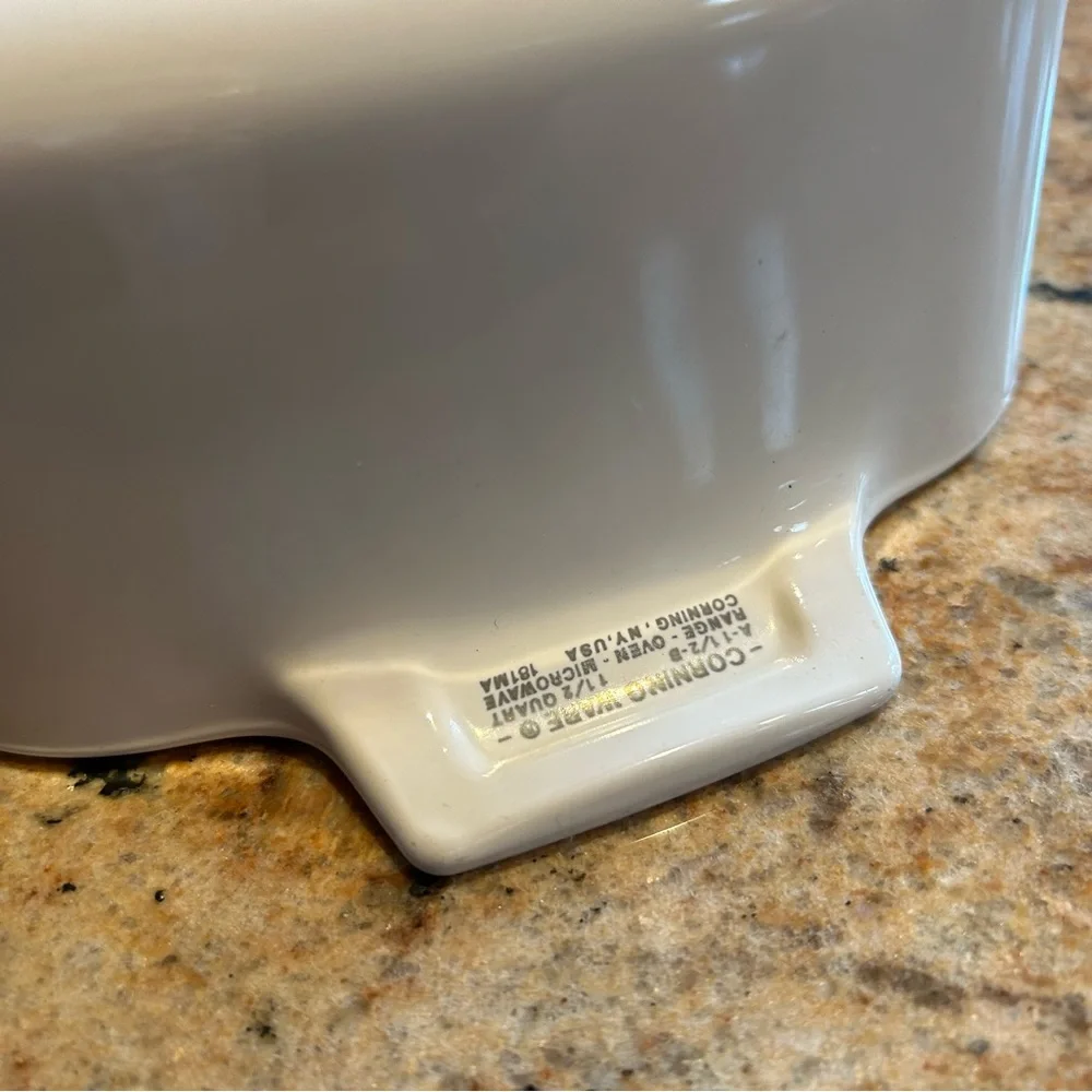 Corningware “Wildflower” A-1 1/2-B ( 1.5 qt.) Pyroceramic Baking Dish w/Lid A7C